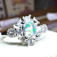 オーダー　オパール天然石リング １２００円（※送料無料）
