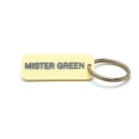 MISTER GREEN Classic key tag