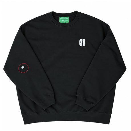 01 stitch Logo Sweatshirt