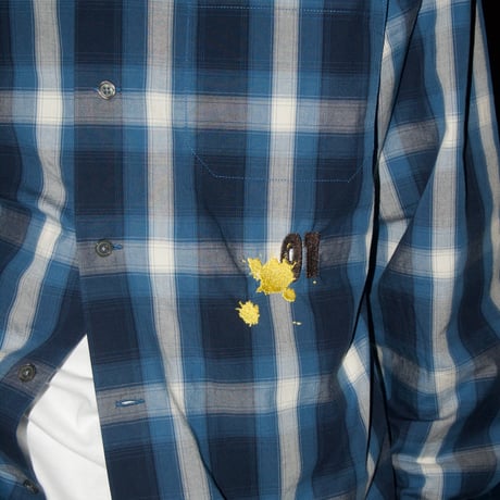 01 stain stitch BOX shirt