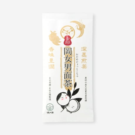 【クリックポスト】岡女男面茶「金印」　90g
