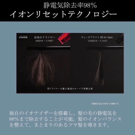 YA-MAN PROFESSIONAL（ヤーマン プロフェッショナル） ヴェーダブライト PLUS BS for Salon ヘアドライヤー（1250W）