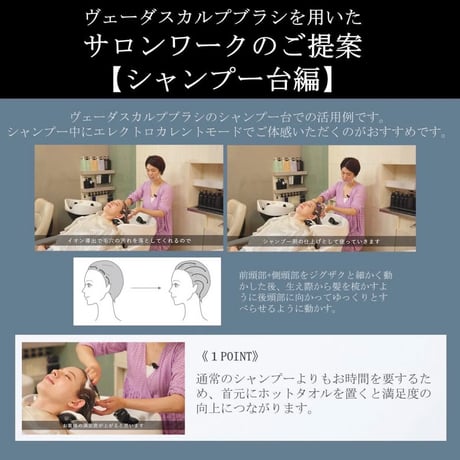 YA-MAN PROFESSIONAL（ヤーマン プロフェッショナル） ヴェーダスカルプブラシ 1年保証