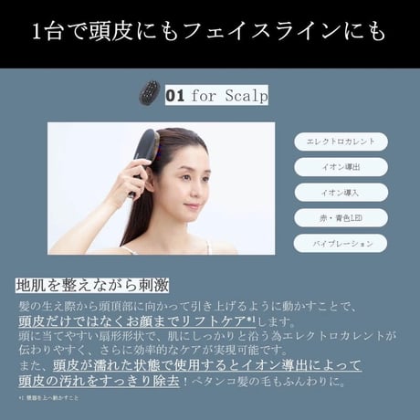 YA-MAN PROFESSIONAL（ヤーマン プロフェッショナル） ヴェーダスカルプブラシ 1年保証