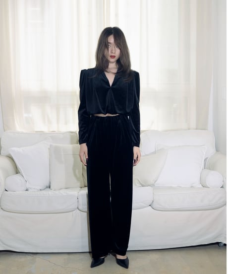 Velour comfort pants
