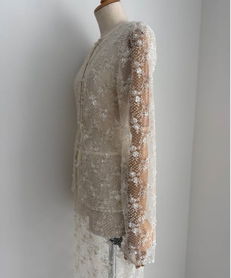 Beaded lace C/D