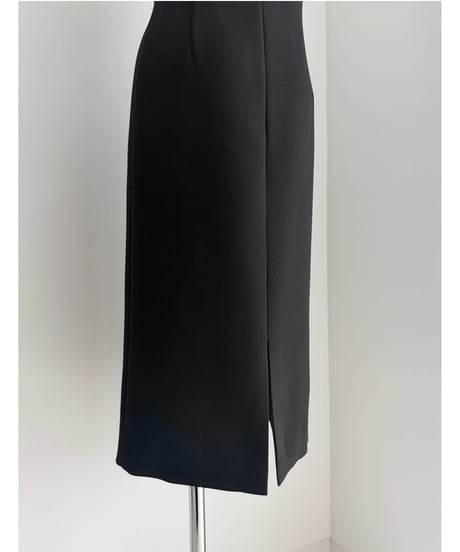 Panelled midi dress