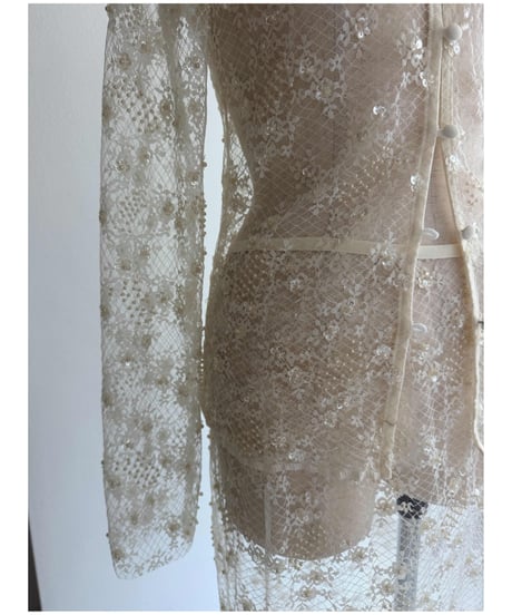 Beaded lace C/D
