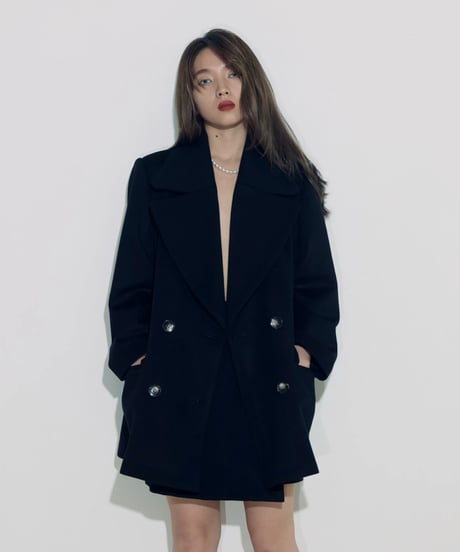 Short beaver tailored Pcoat