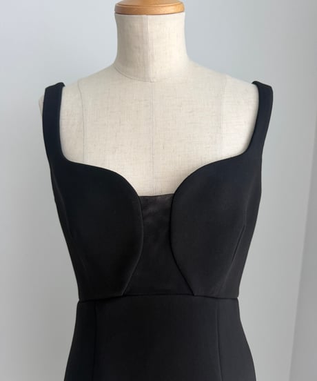 Panelled midi dress