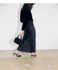 Petite floral long skirt