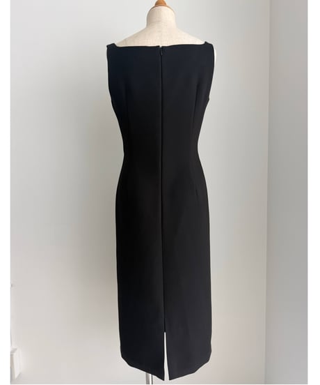 Panelled midi dress