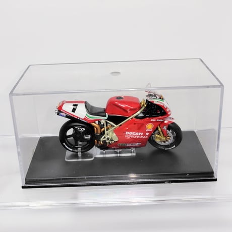 DeAGOSTINI 1/24 DUCATI 996 #1 CARL FOGARTY 1999 チャンピオンバイクコレクション ドゥカティ 996 カール・フォガティ 1999年