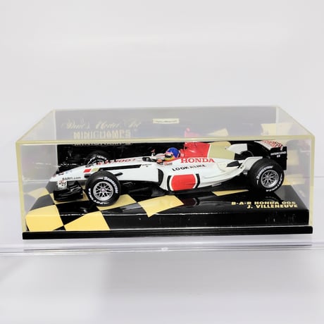 MINICHAMPS ミニチャンプス 1/43 BAR Honda 005 Jacques Villeneuve #16 Decals ヴィルヌーヴ ホワイト ホンダ