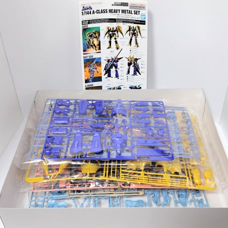 BANDAI SPIRITS 重戦機エルガイム 1/144 A級ヘビーメタルセット プラモデル オージェ バッシュ グルーン アシュラテンプル