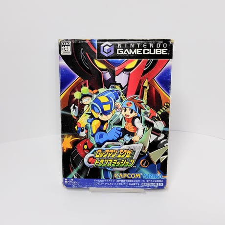 NGC ロックマンエグゼ トランスミッション 箱 説明書 付属