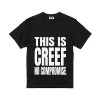 THIS IS CREEF TEE BLACK
