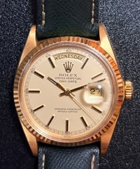 60s ROLEX Day-Date 1803 Champagne Dial