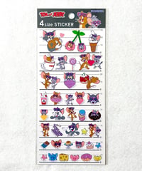 トムとジェリー 4Sizestickers