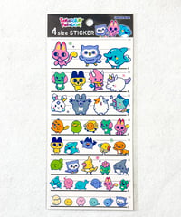 たまごっち パラダイス 4sizestickers