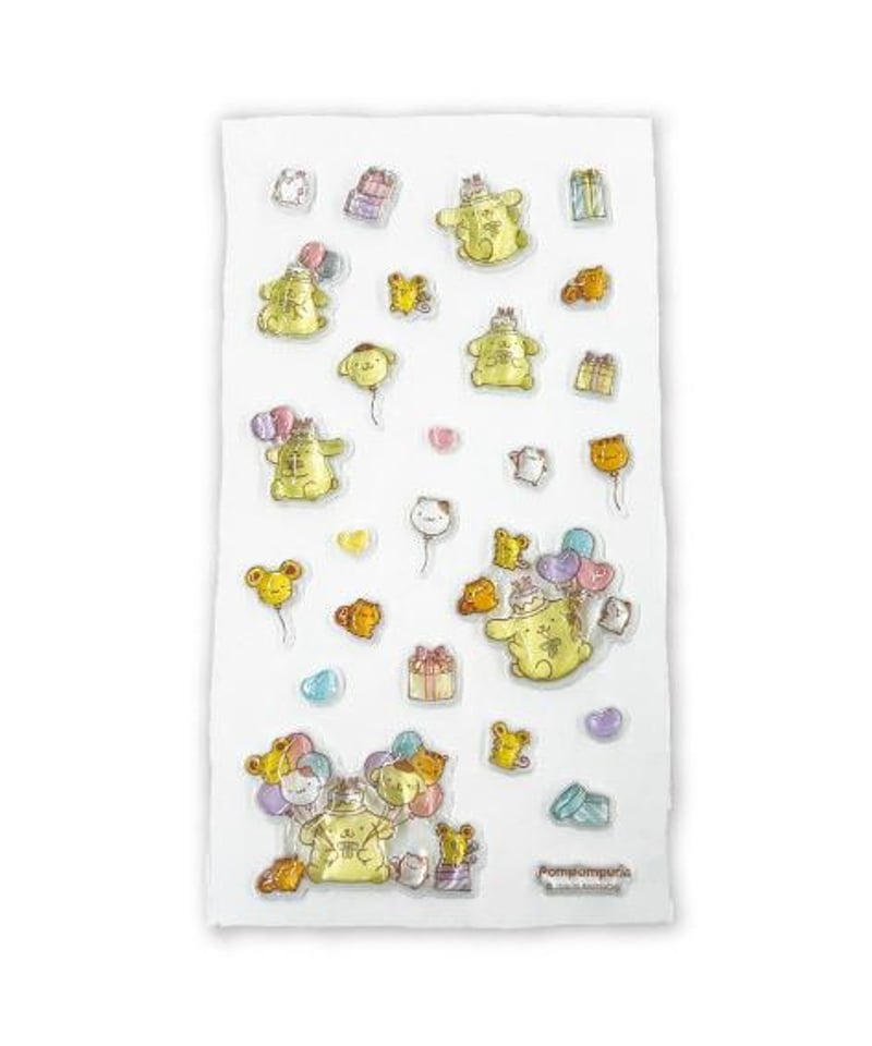 ポムポムプリン ぷくりんキャンディシール ⭐︎30周年記念⭐︎ 20枚セット ポムポムプリン ぷくりんキャンディシール | Etoilia