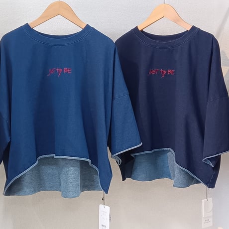 NUS【ヌース】スウェットデニムプルオーバー652-35505