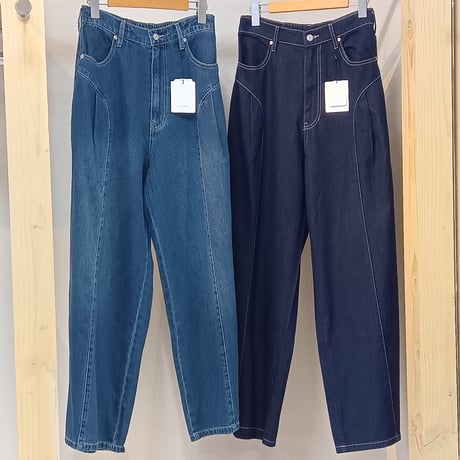 QTUME【クチューム】デニムカーブパンツ652-26508