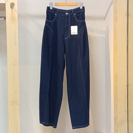 QTUME【クチューム】デニムカーブパンツ652-26508