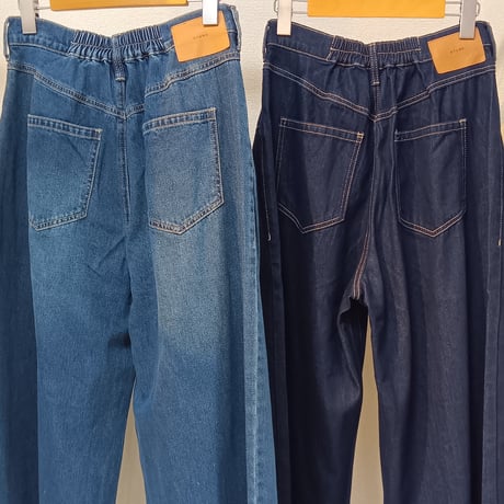 QTUME【クチューム】デニムカーブパンツ652-26508