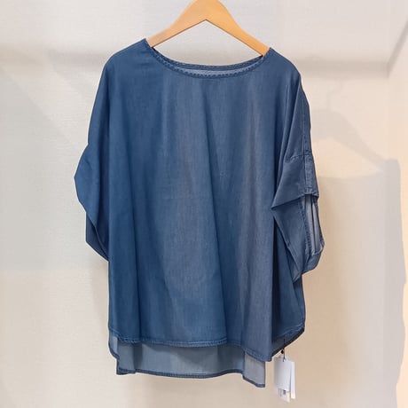 QTUME【クチューム】-3℃デニムプルオーバー652-25620