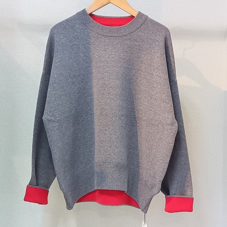 QTUME【クチューム】バイカラーダブルフェイスニット652-25602