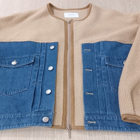 QTUME【クチューム】コンビブルゾン652-24572