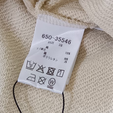 NUS【ヌース】バックテープロゴプルオーバー650-35546