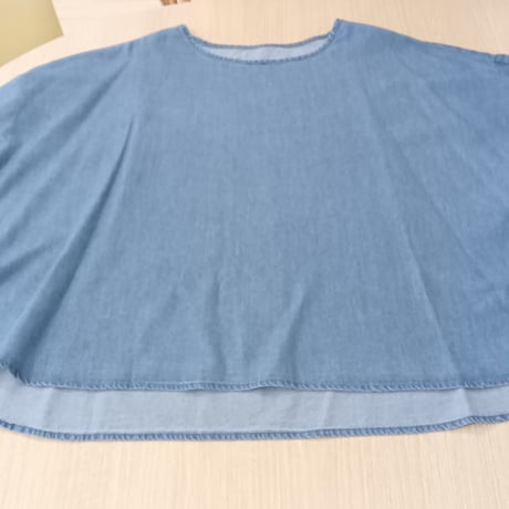 QTUME【クチューム】-3℃デニムプルオーバー652-25620