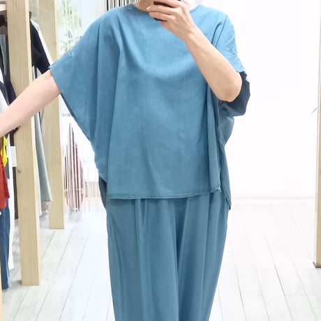 QTUME【クチューム】-3℃デニムプルオーバー652-25620