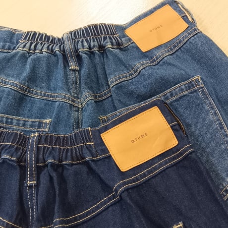 QTUME【クチューム】デニムカーブパンツ652-26508