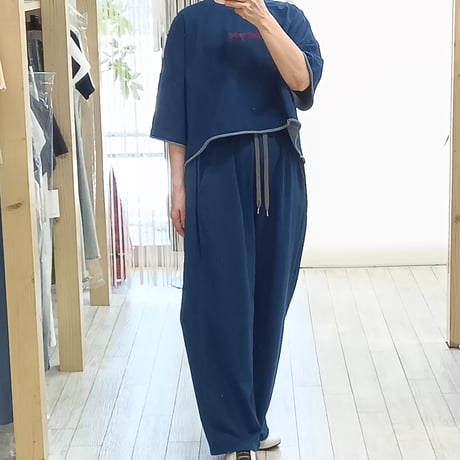 NUS【ヌース】スウェットデニムプルオーバー652-35505