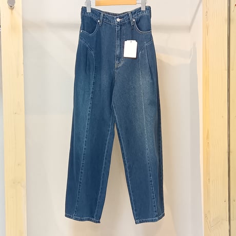 QTUME【クチューム】デニムカーブパンツ652-26508