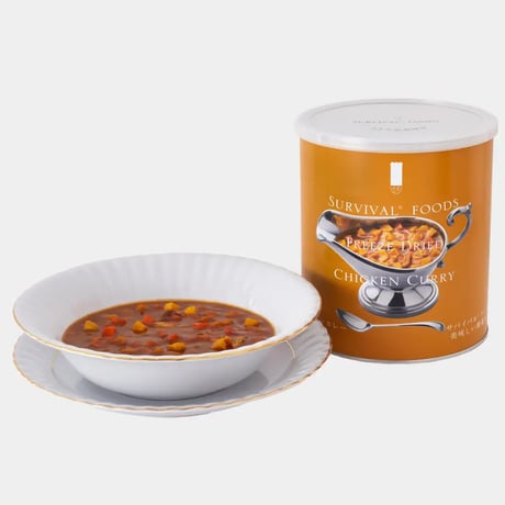 【25年保存可能】サバイバルフーズ チキンカレー（国内製造）（大缶）