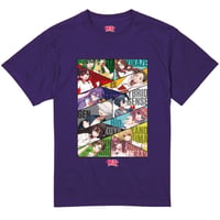 GEN村フェス2次会等身キャラTシャツ紫