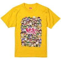 GEN村フェス2次会SDキャラTシャツ黄色