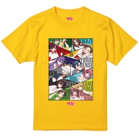 GEN村フェス2次会等身キャラTシャツ黄色