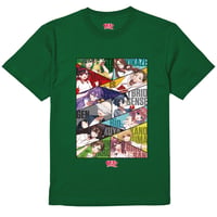 GEN村フェス2次会等身キャラTシャツ緑