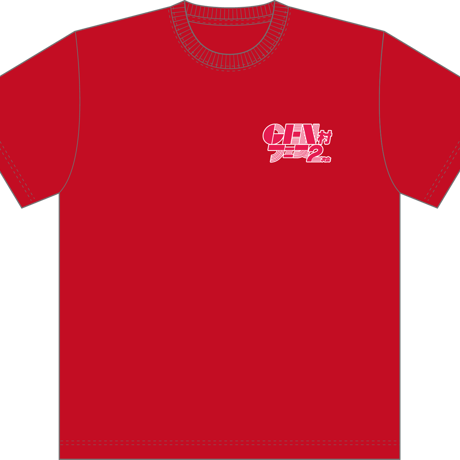 GEN村フェス2次会ロゴTシャツ赤