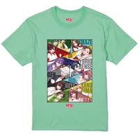 GEN村フェス2次会等身キャラTシャツミント