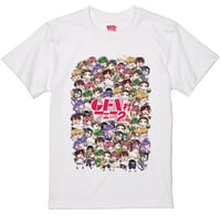 GEN村フェス2次会SDキャラTシャツ白
