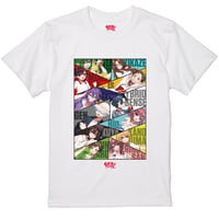 GEN村フェス2次会等身キャラTシャツ白
