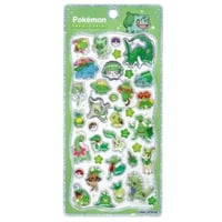 【グリーン】ポケモン　プチドロップステッカー