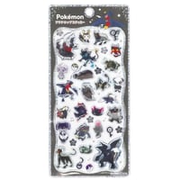 【ブラック】ポケモン　プチドロップステッカー