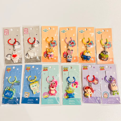 ディズニー　めじるしチャーム　12個セット